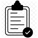 Clipboard Document List Icon
