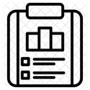 Clipboard Document List Icon