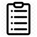 Document List Checklist Icon
