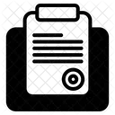 Clipboard Document List Icon