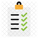 Document List Checklist Icon