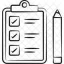 Document List Checklist Icon