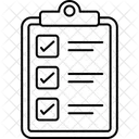 Document List Checklist Icon