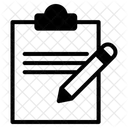 Clipboard Document List Icon