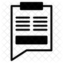 Clipboard Document List Icon