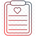 Clipboard Document List Icon