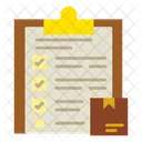 Clipboard Document List Icon