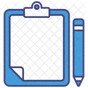 Clipboard Document List Icon