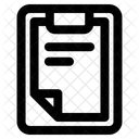 Document List Checklist Icon