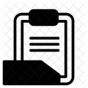 Clipboard Document List Icon