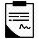 Clipboard Document List Icon
