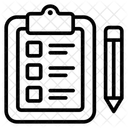 Clipboard List Checklist Icon