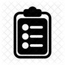 Clipboard List Task Icon