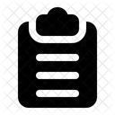 Clipboard List Tasks Icon
