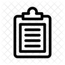 Clipboard Notes Data Icon