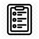 Clipboard Notes Work Icon