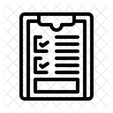 Clipboard Organization Tasks Icon