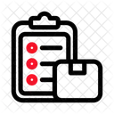 Clipboard Package Check Box Icon
