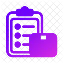 Clipboard Package Check Box Icon