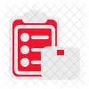 Clipboard Package Check Box Icon