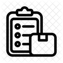 Clipboard Package Check Box Icon
