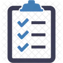 Clipboard Paperwork Checklist Icon