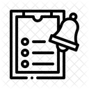 Clipboard Task Notification Icon
