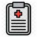 Clipboard List Medical Icon