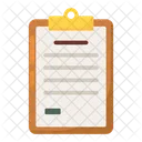 Clipboard Paper Page Icon