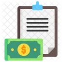 Clipboard Document List Icon