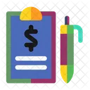 Clipboard Document Report Icon