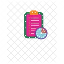 Clipboard Document Checklist Icône