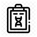 Clipboard Dna Test Test Results Symbol