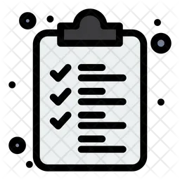 Clipboard List  Icon