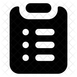Clipboard List  Icon