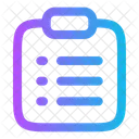 Clipboard List Icon