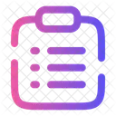 Clipboard List Clipboard List Icon