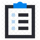 Clipboard List  Icon