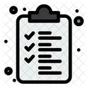 Clipboard List  Icon