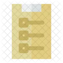 Clipboard List  Icon