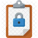Clipboard lock  Icon