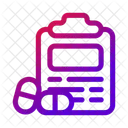 Clipboard Medicine Medical Report Patient Chart Icon