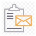 Email Message Clipboard Icon