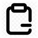 Clipboard minus  Icon