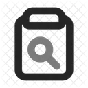 Clipboard search  Icon