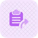 Clipboard Send Send File File Send Icon