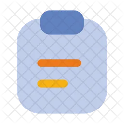 Clipboard Text  Icon