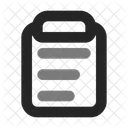 Clipboard text  Icon