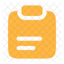Clipboard Text Document Text Icon