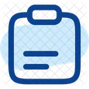 Clipboard Text Document Text Icon